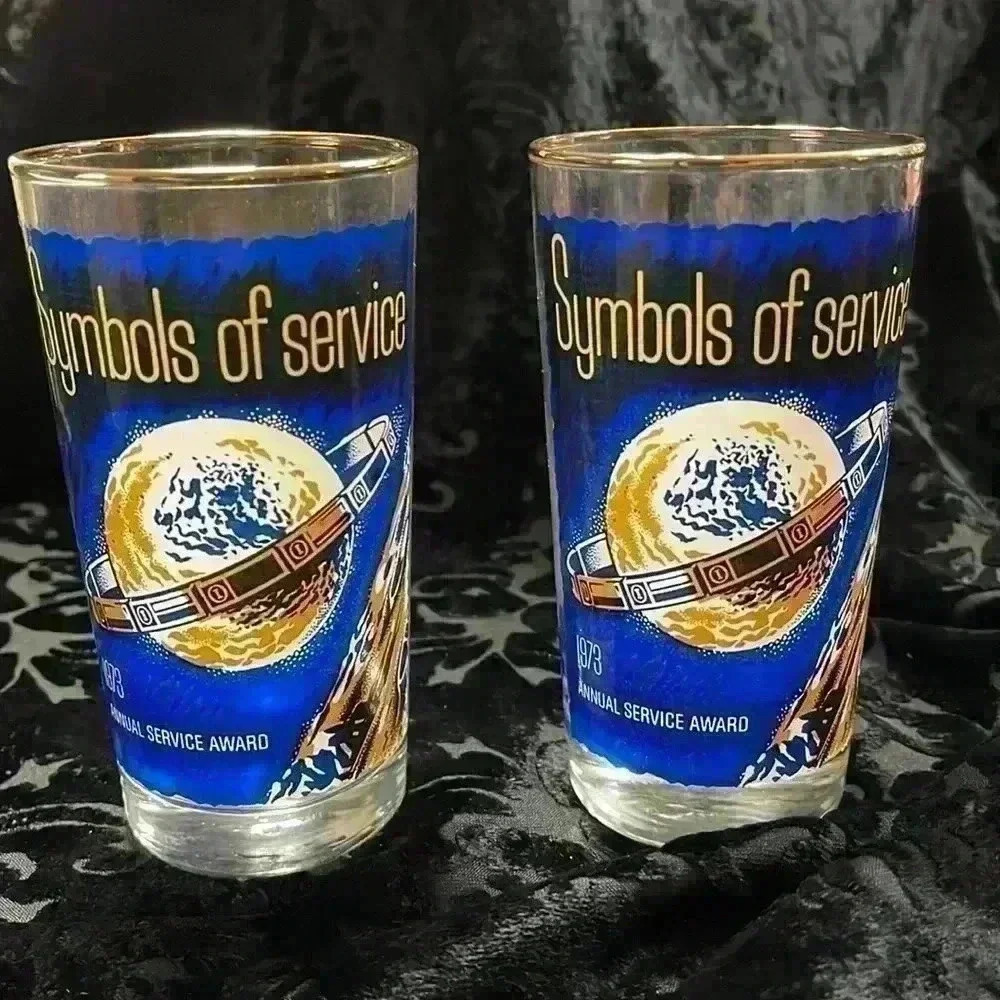 Owens-Illinois Vintage glasses. 1973.